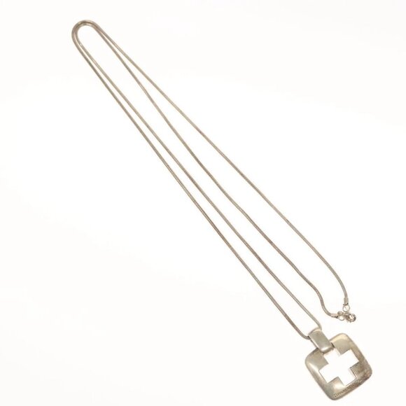 TIFFANY&Co. Necklace Ag925 Silver Auth am8150 - Picture 9 of 14